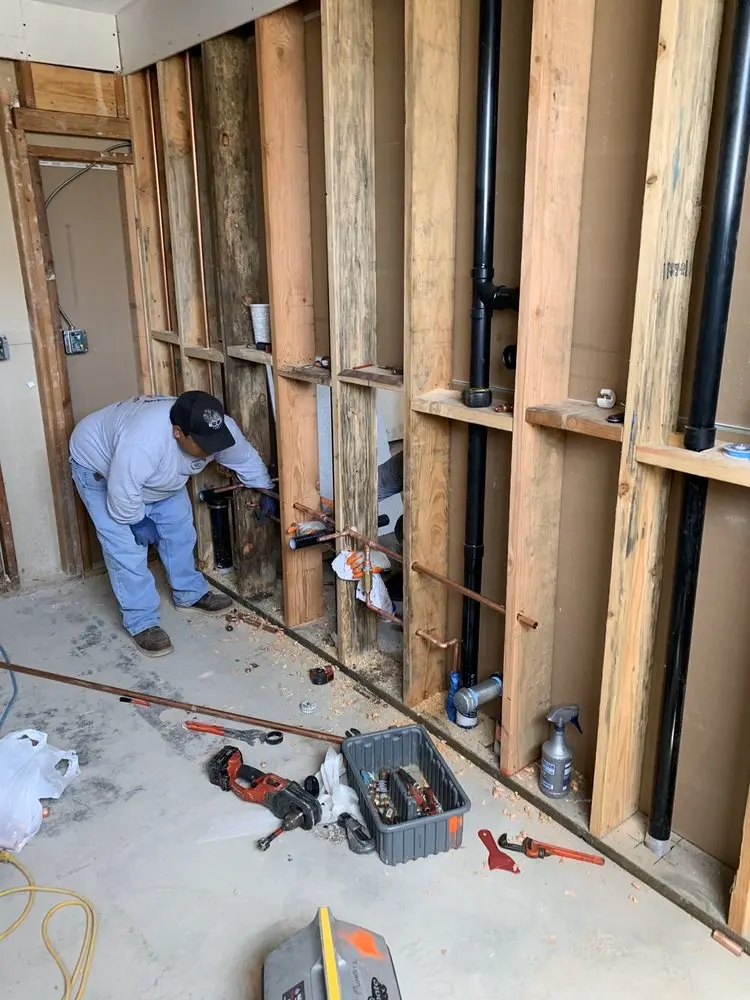 Commercial rough-in plumbing for Water Heater Replacement in Sammamish-East Lake Hills